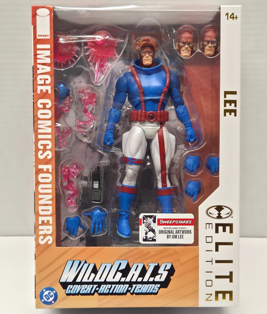 SPARTAN Wild C.A.T.S – Jim Lee McFarlane Toys ELITE EDITION Deluxe 7″ Figure NEW