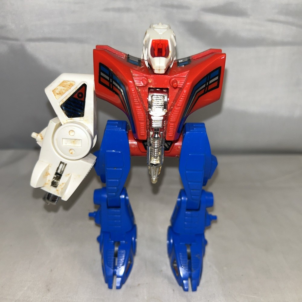 Vintage Tomy Tribots SHUT-L 1985 Transforming Robot Figure – *Incomplete*