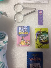 ZURU MINI BRAND BOOKS LOT ROALD DAHL MATILDA COMMON DIARY OF A WIMPY KID RODRIC
