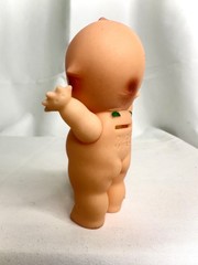 VINTAGE KEWPIE COIN BANK DOLL SOFT VINYL TOY JAPAN SOFUBI