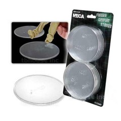 NECA 10 Pcs Clear Action Figure Display Stands Base Fits most 6″ to 8″ Model