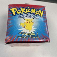#25 Pikachu 1999 Vintage Ornament Official Nintendo