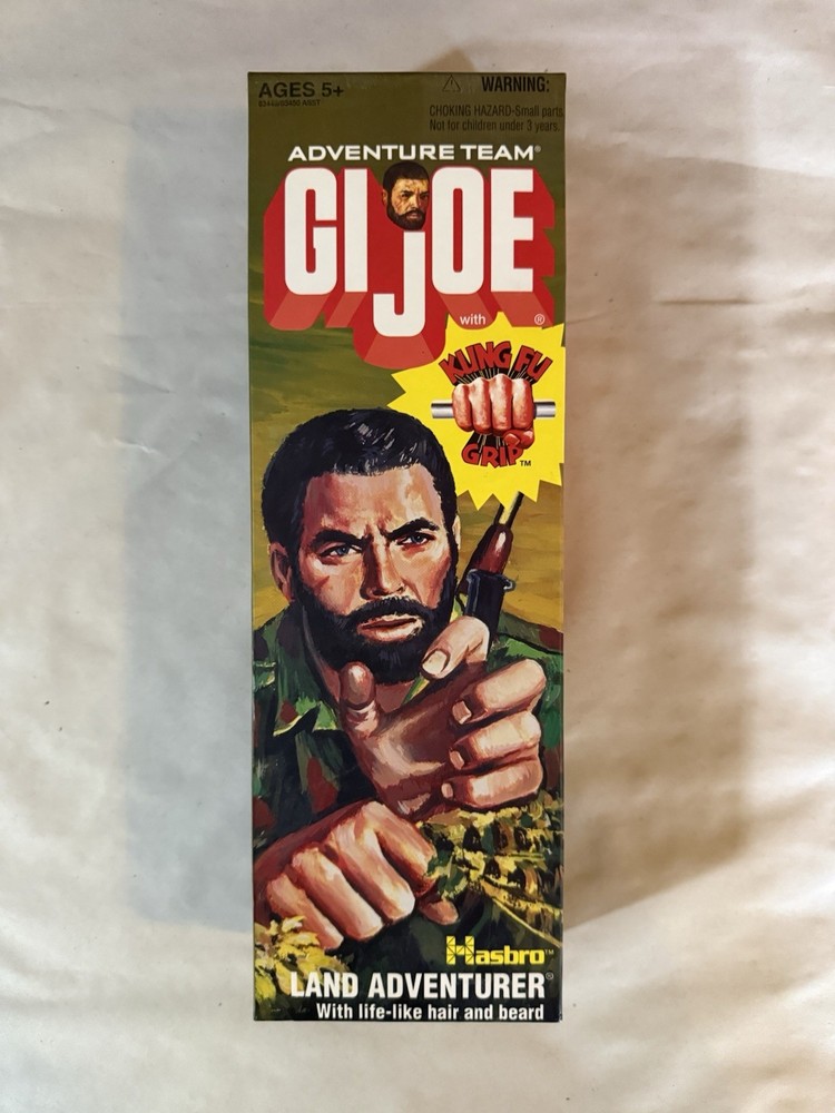 NEW 2006 HASBRO ADVENTURE TEAM GI JOE LAND ADVENTURER W/ KUNG FU GRIP FIGURE