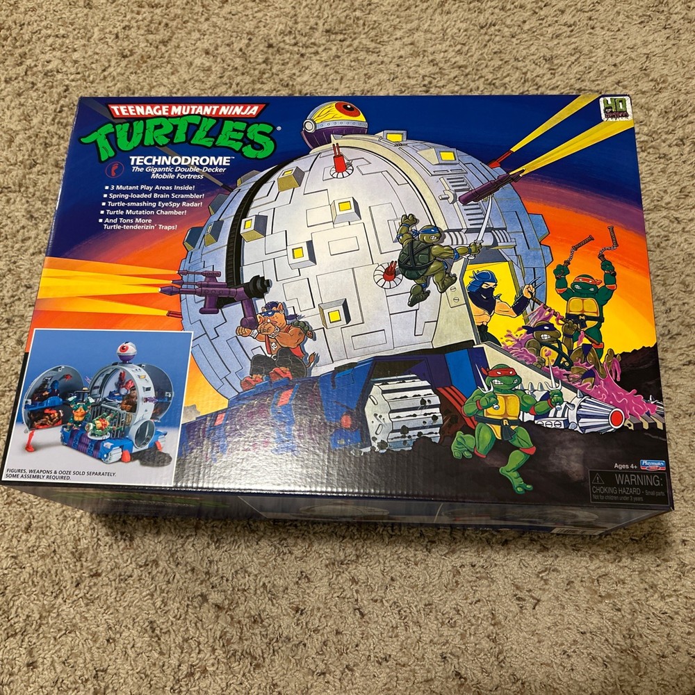 NEW Teenage Mutant Ninja Turtles TMNT Classic Technodrome Playset Exclusive NIB