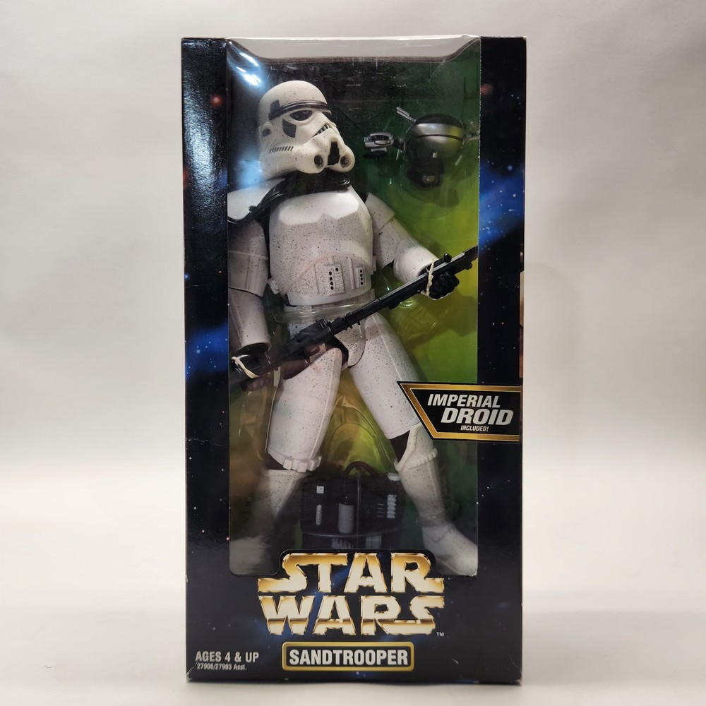 Vintage Star Wars SANDTROOPER Imperial Droid 12″ FIGURE NIB