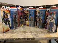 G.I. Joe Classified Series Retro Cardback Lot Of 5 USA Duke Flint Cover Girl BAT