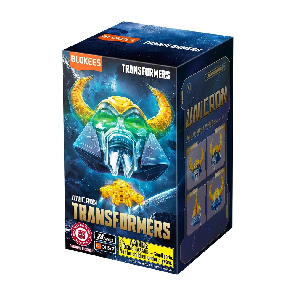 Blokees Transformers Unicron Transparent Version 1x Blind box