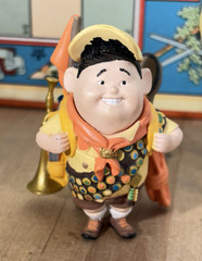 Russell With Backpack PVC Action Figure, Disney Pixar’s UP, 3″