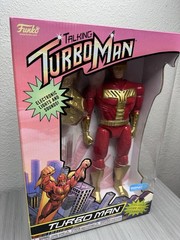 Funko Talking Turbo Man Deluxe 13.5″ Figure Jingle All the Way Exclusive NEW