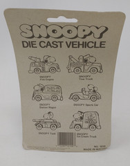 1971 Snoopy Die Cast Vehicle Sport Car Charlie Brown Peanuts
