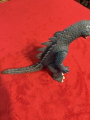 Godzilla And Imperial Dragon 9” Off Brand Action Figures. Vintage 1980’s Rare