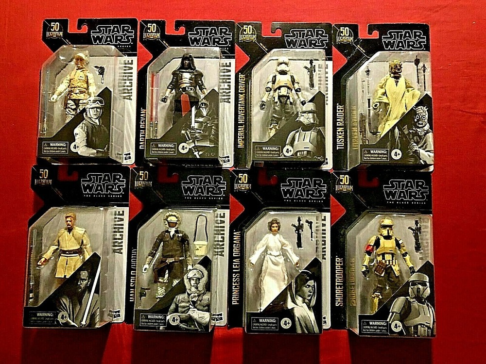 (8) Star Wars/Han Solo/Skywalker/Tusken/Shoretrooper/Leia/Oni-Wan/Darth Revan