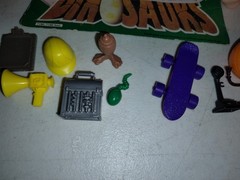 Disney Dinosaurs TV Show Figure Set Lot COMPLETE 6 SINCLAIR FAMILY 1991 HASBRO