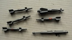 Vintage GI Joe Night Raven Parts & Pieces Lot 1986 Hasbro 80s Toy ARAH Cobra Jet