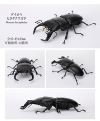 The Diversity of Life on Earth Stag Beetle 08 Action Figure Bandai Capsule Toy