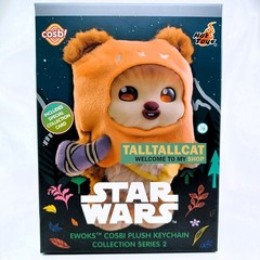 Hot Toys x Disney+ PPLU114N Star Wars Ewoks Cosbi Plush Keychain ( Series 2 )