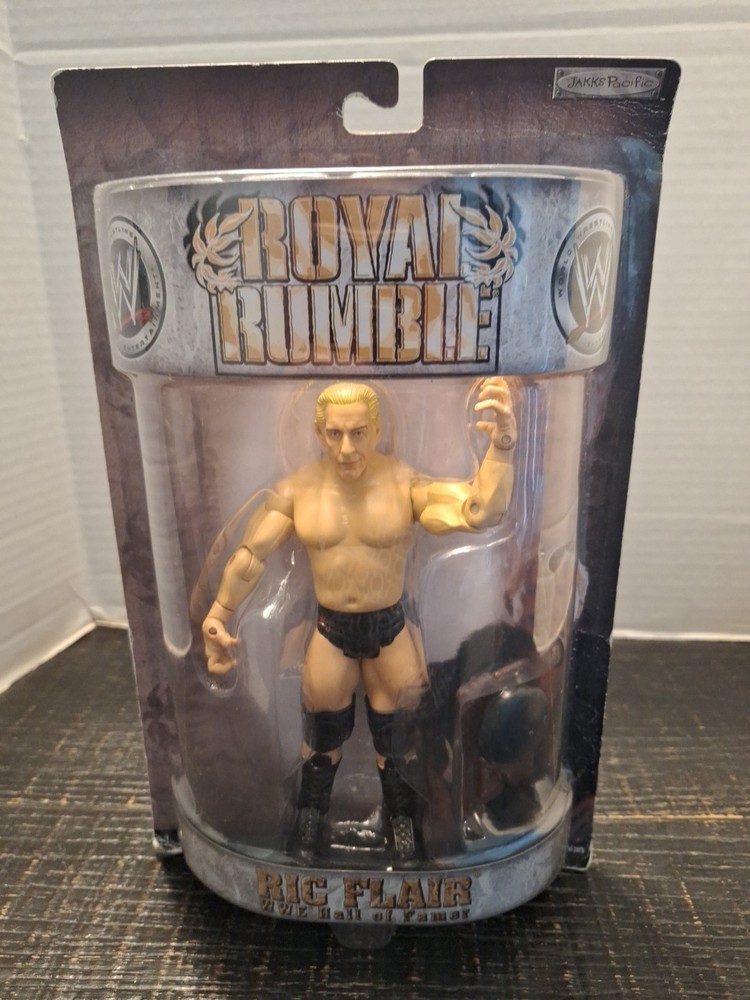 Royal Rumble Ric Flair Wwe Hall Of Famer Action Figure 2008 Jakks Ultra Rare