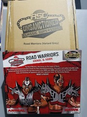 Ringside Collectibles Road Warriors Legion Of Doom Classic Superstars Grey