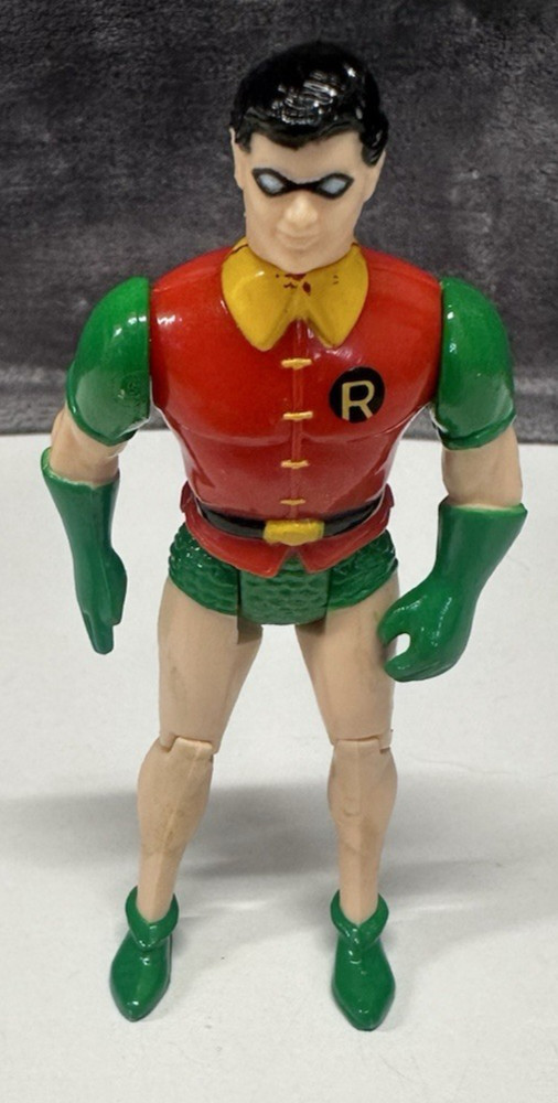 Vintage Robin Figure 4” DC Super Heroes Karate Chop Toy Biz 1989 Comics