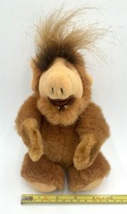 Vintage 1987 ALF Finger Hand Puppet Doll Plush Coleco Alien Productions 8”