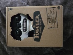 Fuggler – Chase Suspicious Fox (Black & White Burlap) Funny Ugly Monster SEALED