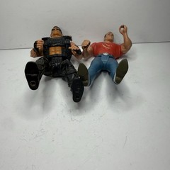 Vintage 90s Arnold Schwarzenegger Movie Figure Lot Terminator & Last Action Hero