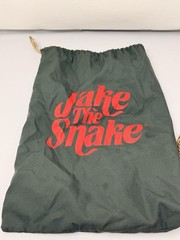 Damien Pet Snake w/ Bag Jake the Snake Roberts WWF Wrestling 1991 Hasbro Vintage