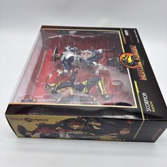 Mortal Kombat Scorpion Blackout & Raiden Defender Deluxe Figure Set 2020 New