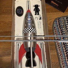 Vintage Rocket Ship Playset Strangeco IWG Toys Classic Galactic Silver Edition