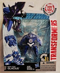 TRANSFORMERS ROBOTS IN DISGUISE MINI-CON GLACIUS FIGURE FAST SHIPPING