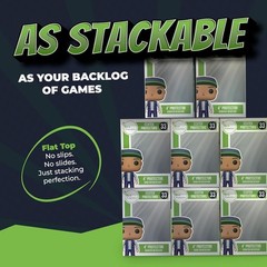 100-Pack Display Cases for 4″ Action Figures – Crystal Clear Protection