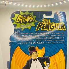 The Penguin From Batman 66 TV series 6″ DC Universe NIP Mattel Adam West