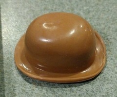 1960’s Marx Johnny West Mike Hazard Double Agent Carmel Bowler Derby Hat