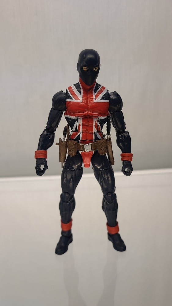 Marvel Legends Union Jack Avengers Endgame No Hulk BAF Loose