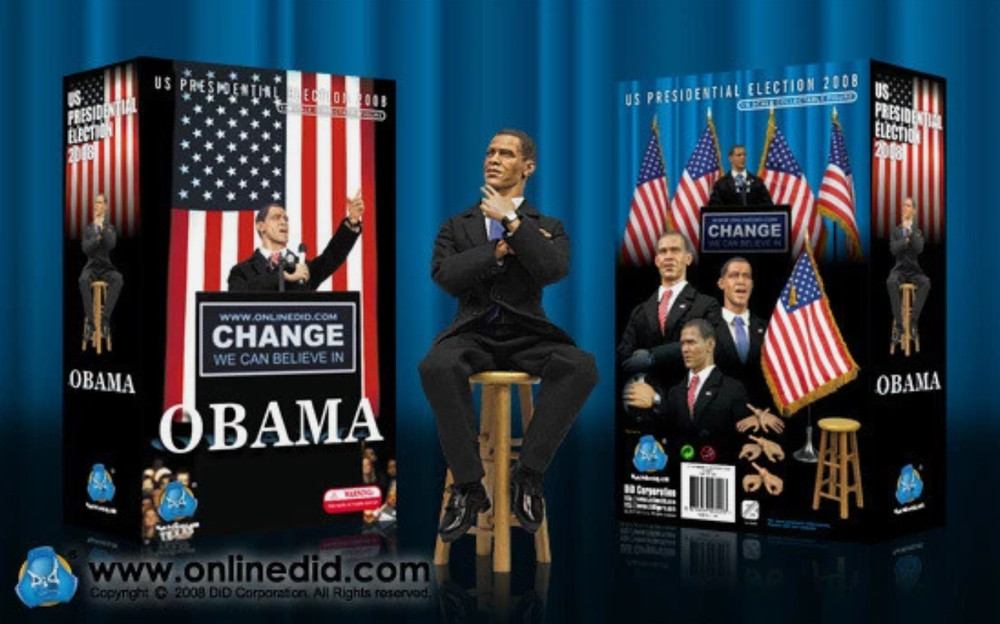 DID 1/6 Scale 12″ 2008 US Presidential Election Barack Obama Action Figure SP01