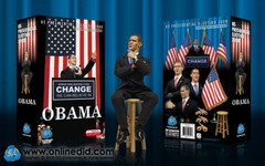 DID 1/6 Scale 12″ 2008 US Presidential Election Barack Obama Action Figure SP01