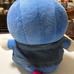 Doraemon Plush Toy Denim Vest