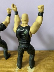 Stone Cold Steve Austin WWF WWE wrestling figure lot Bone Crunching Action DTA!