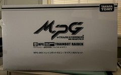 Transformers MPG-06S Trainbot Kaen Takara Tomy, Kaen Figure + Main Box Raiden