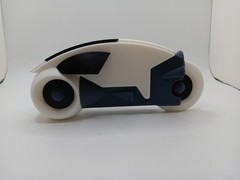 Retro Lightcycle white for Vintage Tron action figures and light cycle toy