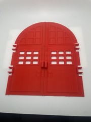 Vintage The Real Ghostbusters Firehouse Door Set REPRO Part Only 1987 Kenner