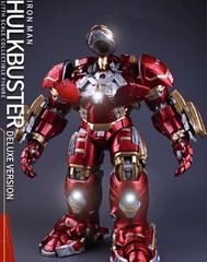 18″ Iron Man Hulkbuster Marvel Avengers MK-44 Deluxe LED Action Figure Model Kit
