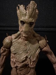 Marvel Legends 9” GROOT 2014 Complete BAF Guardians of The Galaxy