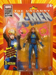 Hasbro Marvel Legends DAZZLER Retro Carded New MOC 6″ 1:12 2018 80 Years X-Men