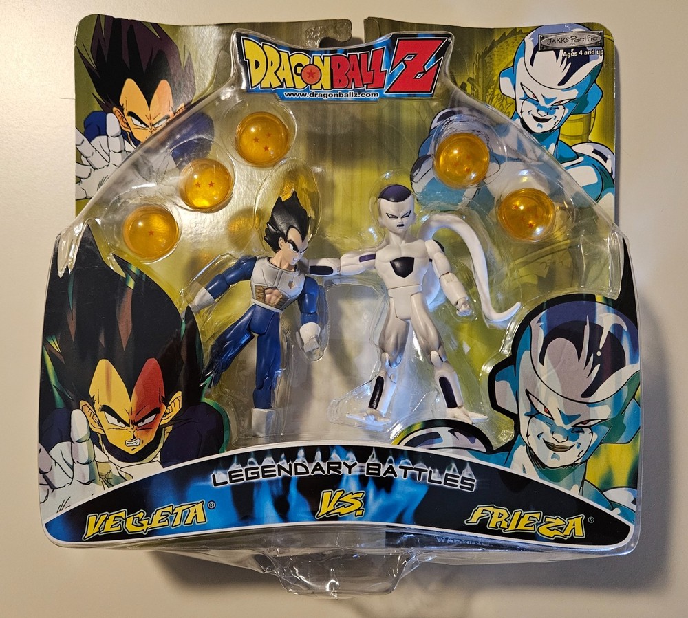 Dragon Ball Z DBZ Vegeta vs. Frieza Legendary Battles 2 Pack Jakks Irwin