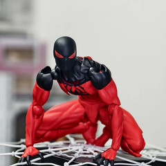 CT Toys Messtoys Spider-Man Kaine Parker Red Spider Action Boxed Figure US STOCK