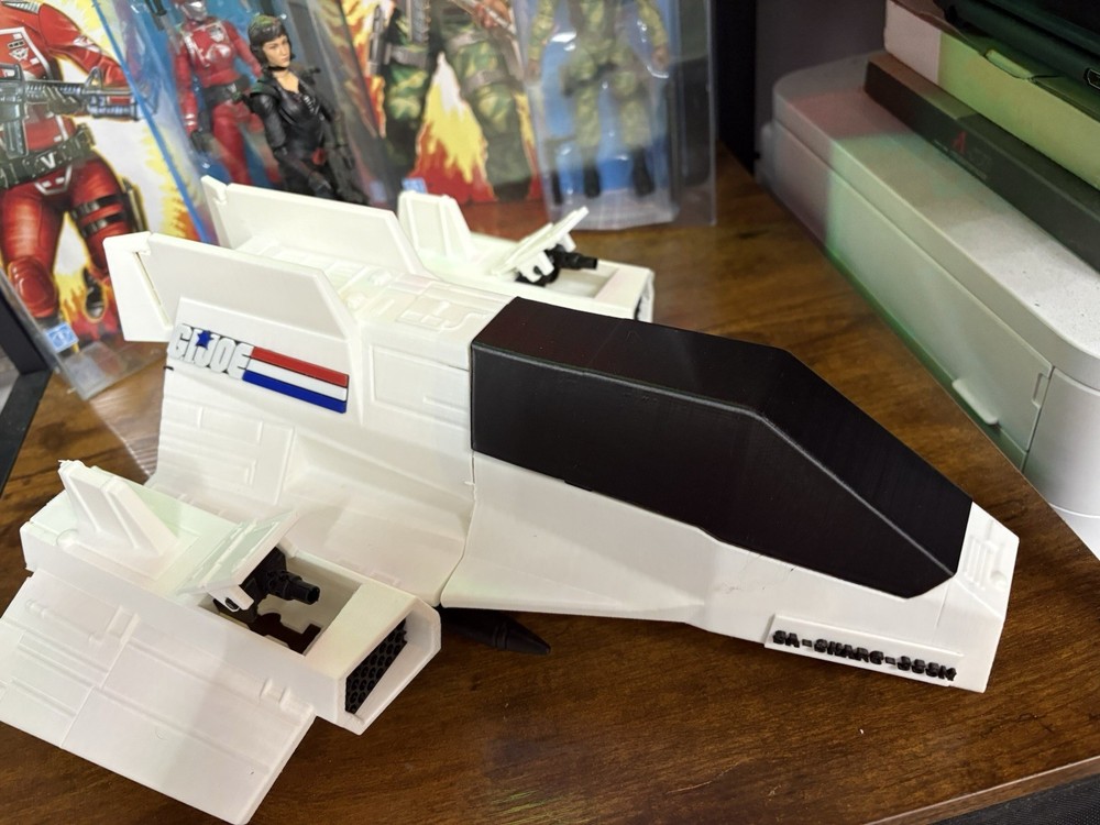 SHARC Submarine Vehicle 3D Printed Display for GI Joe Classified 6” 1/12