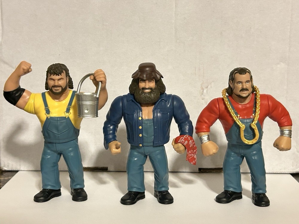 Hasttel Toys Grapplers and Gimmicks Godwins…Henry-Phineas-Hillbilly Jim