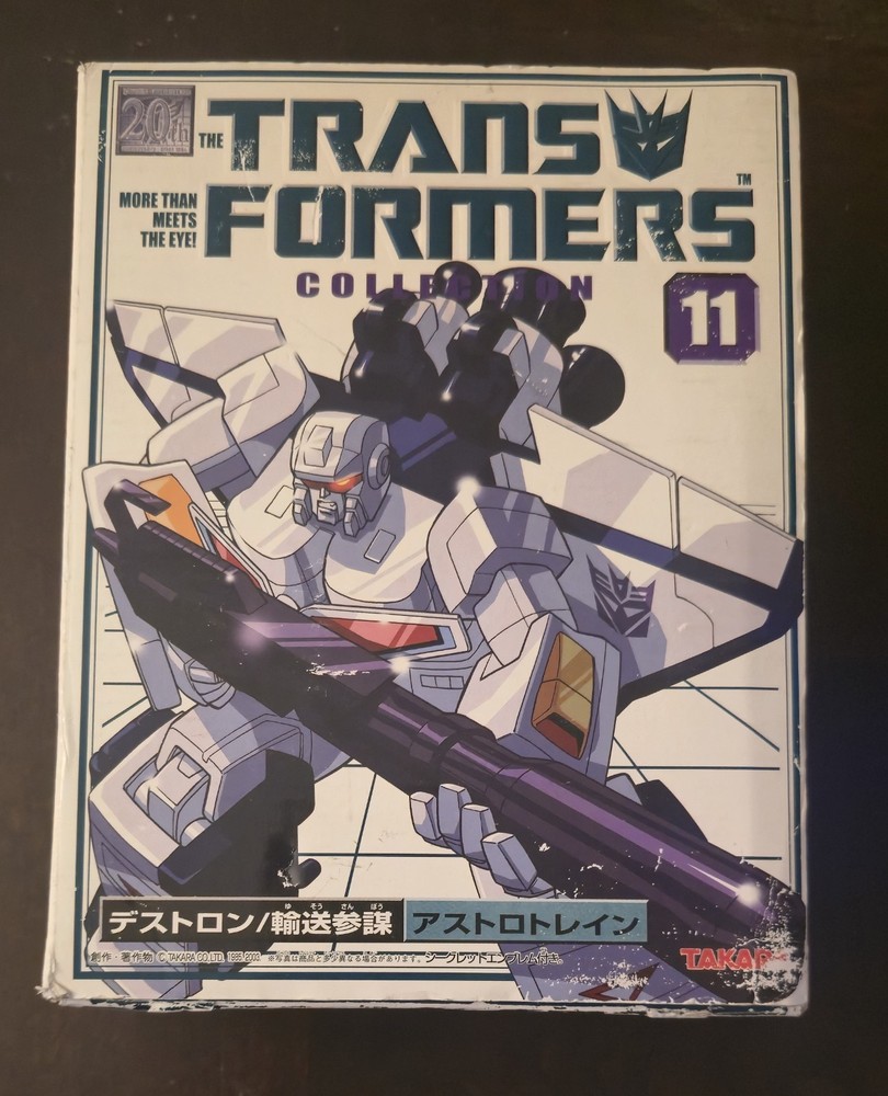 Transformers Takara Collection TFC #11 ASTROTRAIN G1 Reissue New Minor Bx Damage
