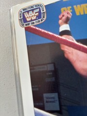 1989 WWF Superstars Ultimate Warrior 8.5×11″ Photo “Autographed” Facsimile WWE